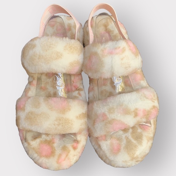 New NWoT UGG Women's OH YEAH PANTHER PRINT Slipper Slide Sz 10 READ DESC… - Picture 3 of 10